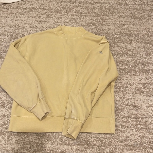 Alo Freestyle Mock Neck Sweatshirt Size Medium - Picture 4 of 8